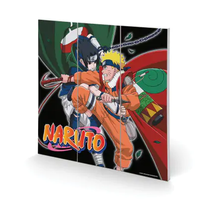 Naruto drvena zidna dekoracija Training To Surpass The Other fotografija proizvoda