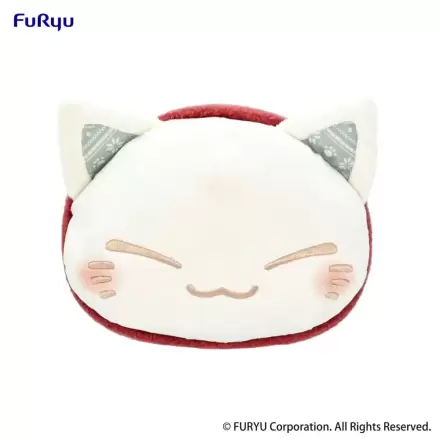 Nemuneko Cat plišana figura Red Scarf Ver. 30 cm termékfotója