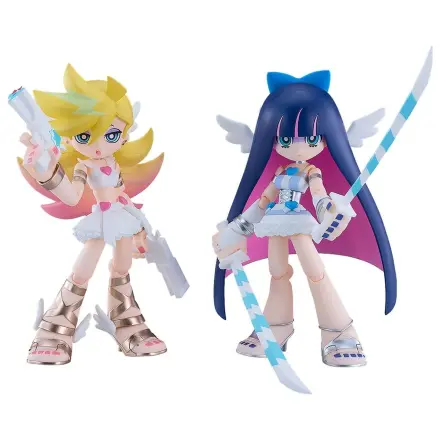 New Panty & Stocking with Garterbelt Figma akcijske figure 2-pak Panty & Stocking: Angel ver. 12 cm fotografija proizvoda