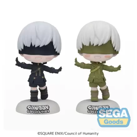 NieR:Automata Chubby Collection PVC Kipić Petit Figura NieR:Automata Ver1.1a 9S (EX) 7 cm termékfotója