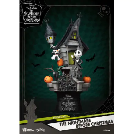 Nightmare before Christmas D-Stage PVC diorama Jack's Haunted House 15 cm fotografija proizvoda