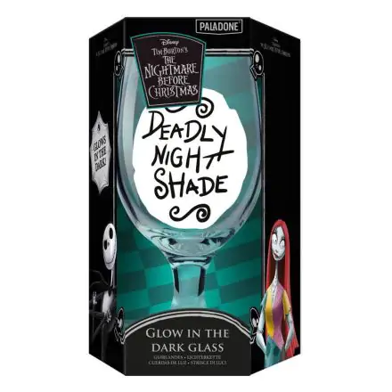 Nightmare Before Christmas staklena čaša Deadly Night Shade termékfotója