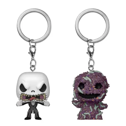 Nightmare Before Christmas Funko POP! Vinyl privjesak za ključeve 2-Pack Jack/Oogie 4 cm fotografija proizvoda