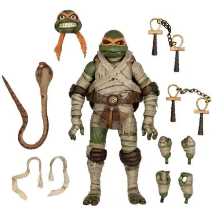 Ninja Kornjače kao Mumija Michelangelo ultimativna figura 18 cm fotografija proizvoda
