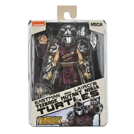 Ninja Turtles Teenage Mutant The Sheredder Battle Damaged figura 18 cm fotografija proizvoda