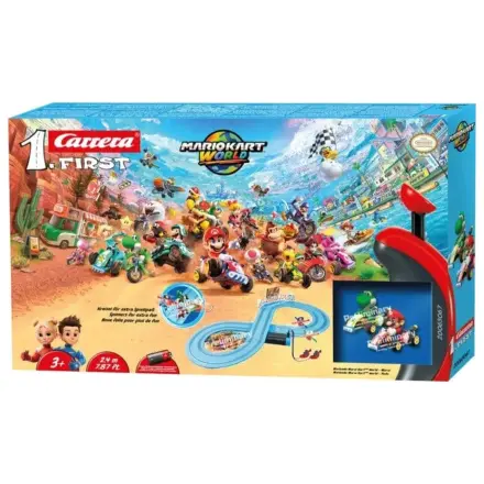 Nintendo Mario Kart Carrera First Race Staza Set Mario Kart World Mario vs. Yoshi fotografija proizvoda