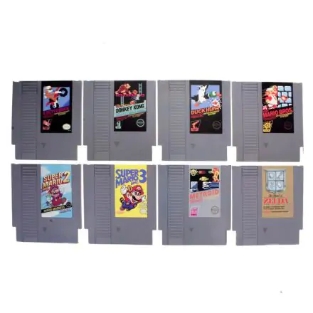 Nintendo NES Podmetači za čaše u obliku Nintendo kasetica fotografija proizvoda