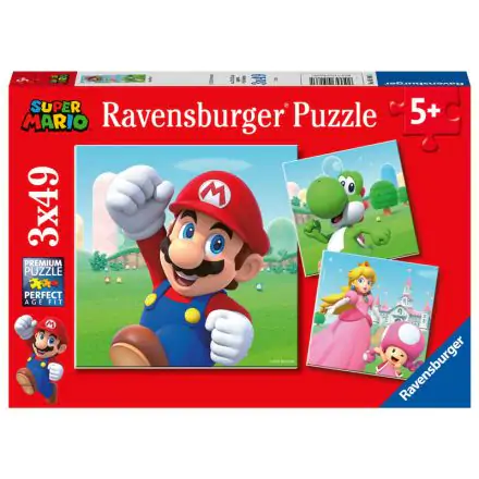 Nintendo Super Mario Bros slagalica 3x49 komada fotografija proizvoda