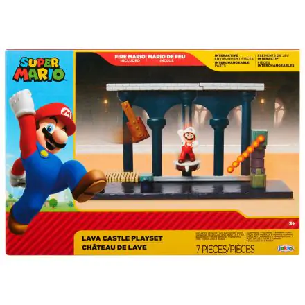 Nintendo Super Mario Lava Castle set za igru fotografija proizvoda