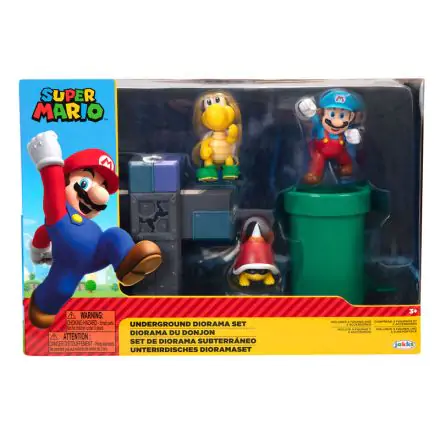 World of Nintendo Super Mario Diorama Set Podzemni Set termékfotója