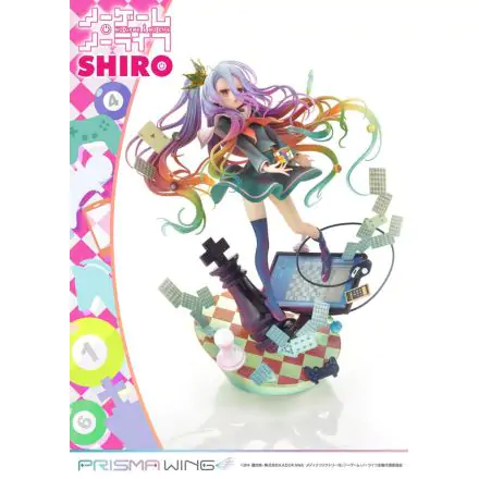 No Game No Life Prisma Wing PVC Kip 1/7 Shiro 27 cm termékfotója