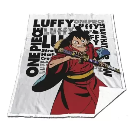 ONE PIECE Sherpa deka 130x170cm Luffy 