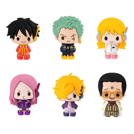 One Piece Chokorin Mascot Series Trading figura 6-pakiranje Egghead Ver. 5 cm fotografija proizvoda
