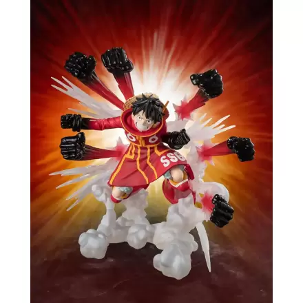 One Piece Figuarts ZERO Extra Battle PVC Kipić Monkey D. Luffy -Gum Gum Hawk Gatling- 19 cm termékfotója