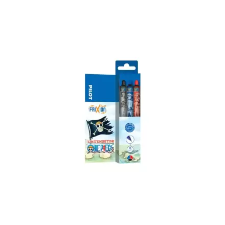 One Piece 3-Pack roler olovka FriXion Ball+ ograničeno izdanje LE 0.7 fotografija proizvoda