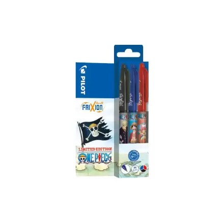 One Piece pakiranje od 3 roller kemijske olovke FriXion Ball Limited Edition LE 0.7 fotografija proizvoda