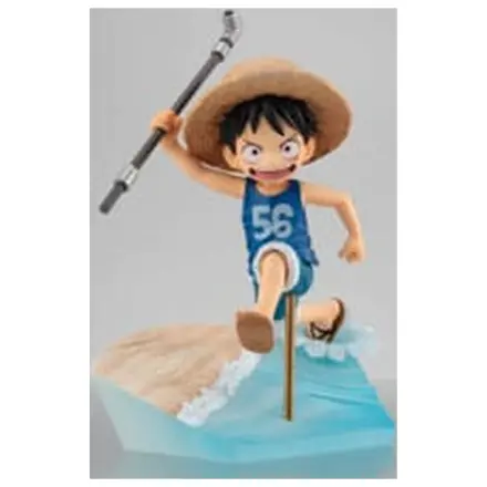 One Piece G.E.M. Series PVC statua Monkey D. Luffy Run! Run! Run! 15th anniversary Ver. 12 cm fotografija proizvoda