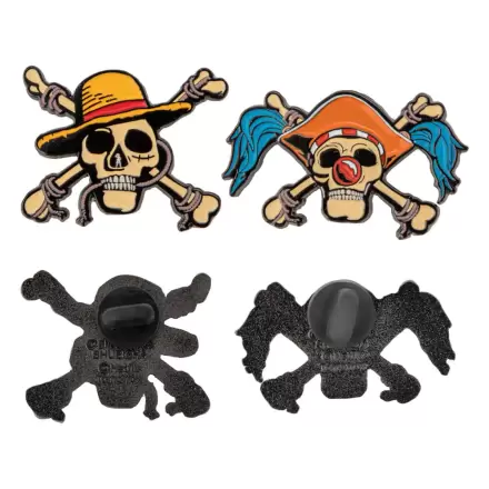 One Piece bedževi 2-Pack Luffy & Buggy termékfotója