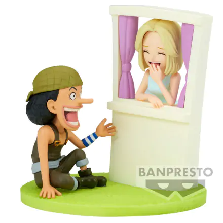 One Piece Usopp & Kaya Log Stories figura 7 cm termékfotója