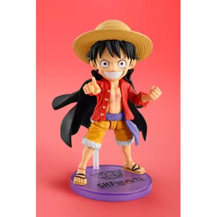 One Piece World Collactable Figures x S.H. Figuarts akcijska figura Monkey D. Luffey 8 cm termékfotója