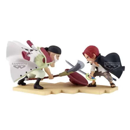 One Piece World Collectable Log Stories Edward Newgate protiv Shanks figurica 13 cm termékfotója