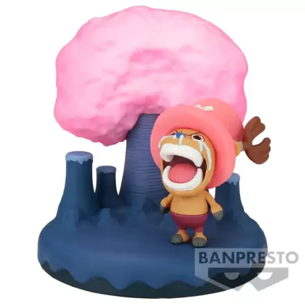 One Piece World Collectable Log Stories Tony Tony Chopper figura 9 cm termékfotója