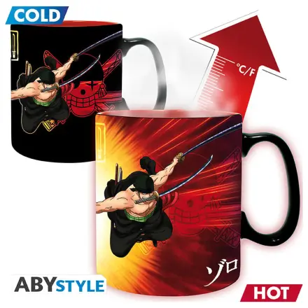 One Piece Zoro & Sanji šalica s toplinskim efektom 460 ml fotografija proizvoda