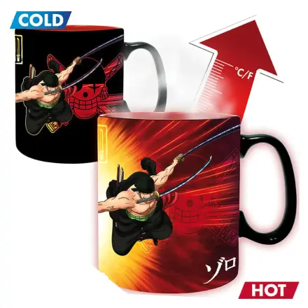 One Piece Zoro & Sanji šalica s toplinskim efektom 460 ml fotografija proizvoda