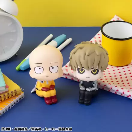 One Punch Man Look Up PVC statua Saitama i Genos 11 cm (s poklonom) fotografija proizvoda