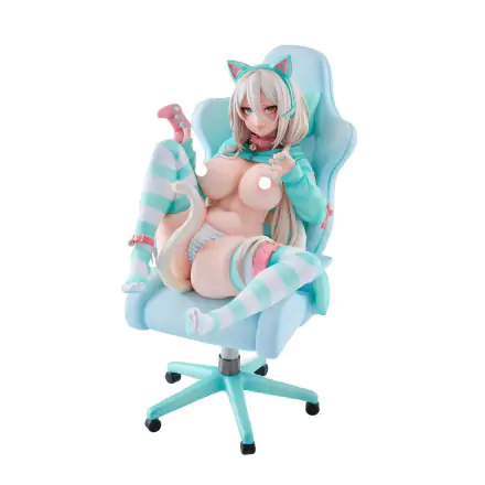 Original Character PVC 1/6 Nekomata Gamer Shiro 25 cmOriginalni lik PVC 1/6 Nekomata Gamer Shiro 25 cm fotografija proizvoda