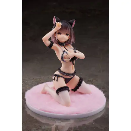 Original Character PVC 1/6 Figura Roar, Poziranje ispred ogledala - Ayaka-chan TPK-017 17 cm termékfotója