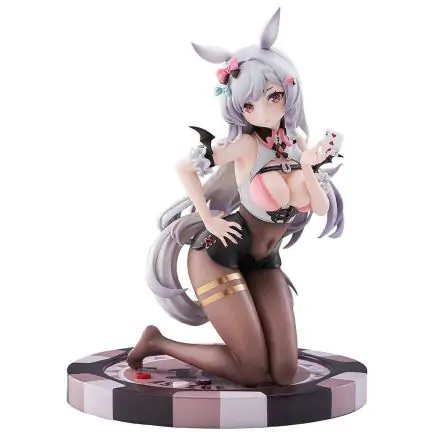 Original Character PVC Kip 1/7 Ashige-chan: Lucky Dealer Ver. 19 cm termékfotója