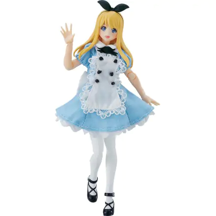 Original Character Figma akcijska figura žensko tijelo (Alice) s haljinom i pregačom Outfit 13 cm termékfotója