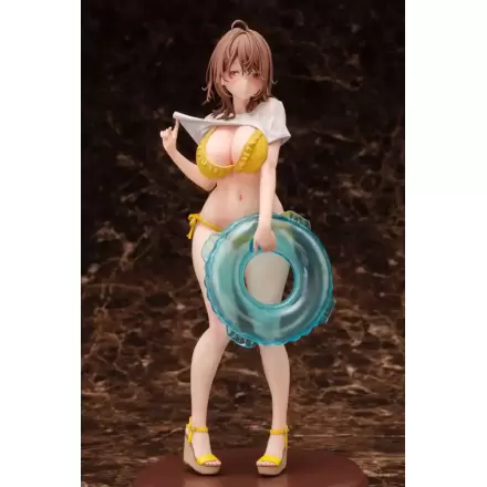 Originalna ilustracija by Vispo Statue 1/6 Deatte Toku Suru Onnanoko Tokujo-chan Hinako Ootori illustration Nekomugi 28 cm termékfotója