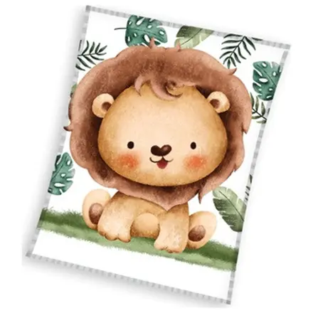 Lion Giggles Deka od flisa 110x140cm fotografija proizvoda