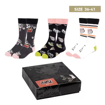 Čarape 3-Pack Otaku 35-41 termékfotója