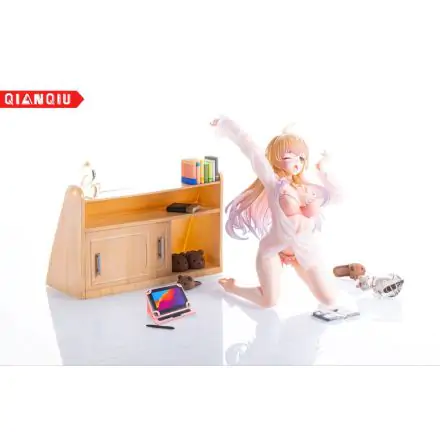 Otaku Girls Series PVC Kip 1/7 Rastezljiva Djevojka (Original Illustration by Ran) 12 cm fotografija proizvoda