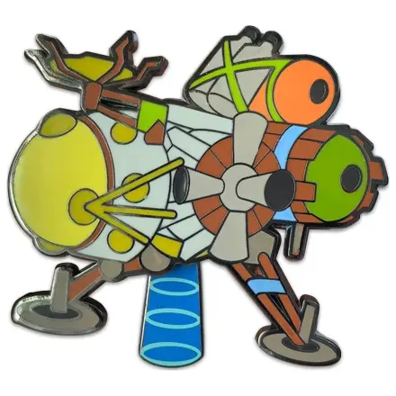 Outer Wilds značka za broš Svemirska letjelica Bobble 5 cm fotografija proizvoda