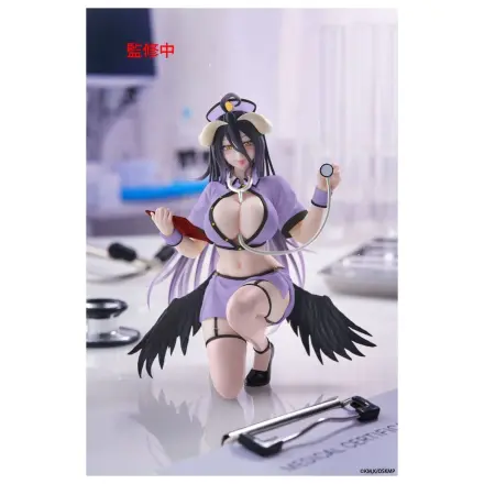 Overlord PVC figura za radni stol Slatka Albedo (verzija medicinske sestre) Obnovljena 13 cm fotografija proizvoda