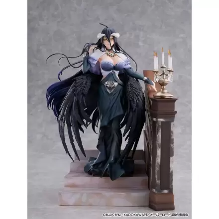 Overlord SHIBUYA SCRAMBLE FIGURA PVC Kip 1/7 Albedo Jet Black Dress Ver. 28 cm termékfotója