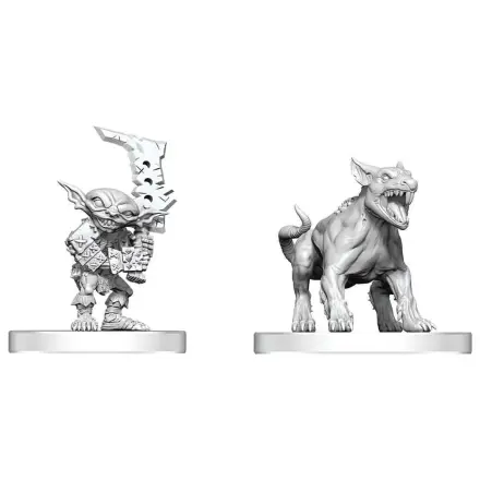 Pathfinder Battles Deep Cuts neobojena minijatura Goblin Commando & Goblin Dog 13 cm fotografija proizvoda