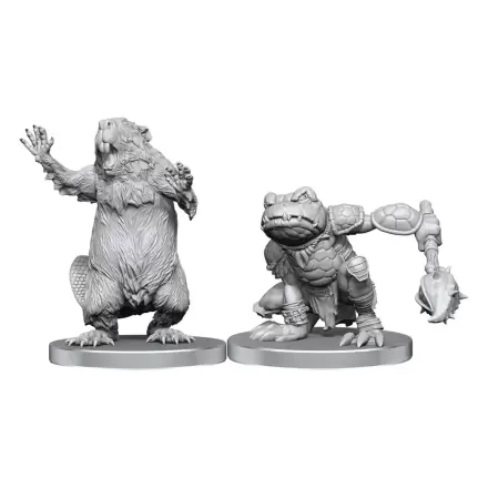 Pathfinder Deep Cuts Neobojene Miniature Boggard Scout & Castoroides fotografija proizvoda