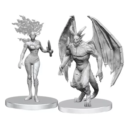 Pathfinder Deep Cuts neobojane minijature Gargoyle i Shae fotografija proizvoda