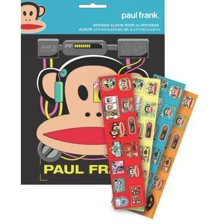 Paul Frank album za sličice s 50 sličica fotografija proizvoda