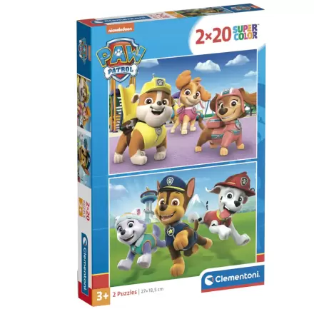 Paw Patrol puzzle 2x20 komada termékfotója