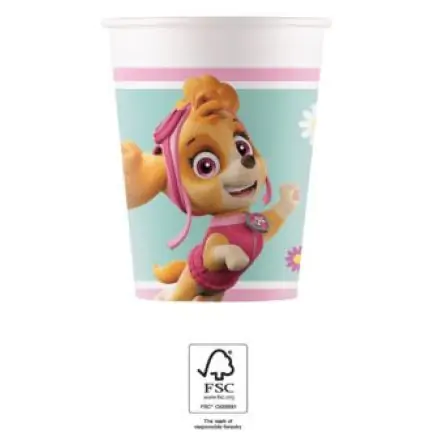 Paw Patrol Skye i Everest papirnate čaše 8 komada 200 ml FSC fotografija proizvoda