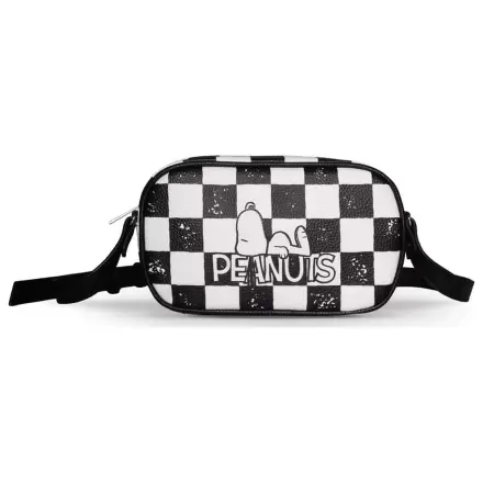Peanuts Crossbody torba na šahovnicu s logotipom fotografija proizvoda