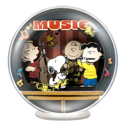 Peanuts Puremind komplet za slaganje globus drveni kazalište globus Night of Music fotografija proizvoda