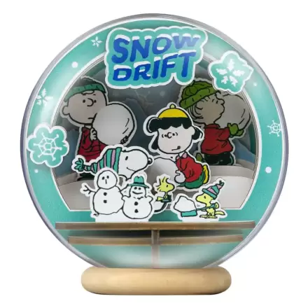Peanuts Puremind komplet za sastavljanje Wooden Theater Globe Snow Drift fotografija proizvoda