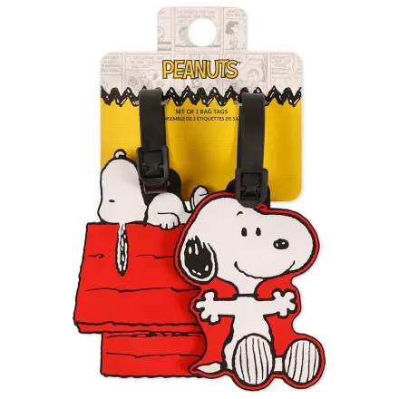 Peanuts Snoopy set od 2 oznake za prtljagu fotografija proizvoda
